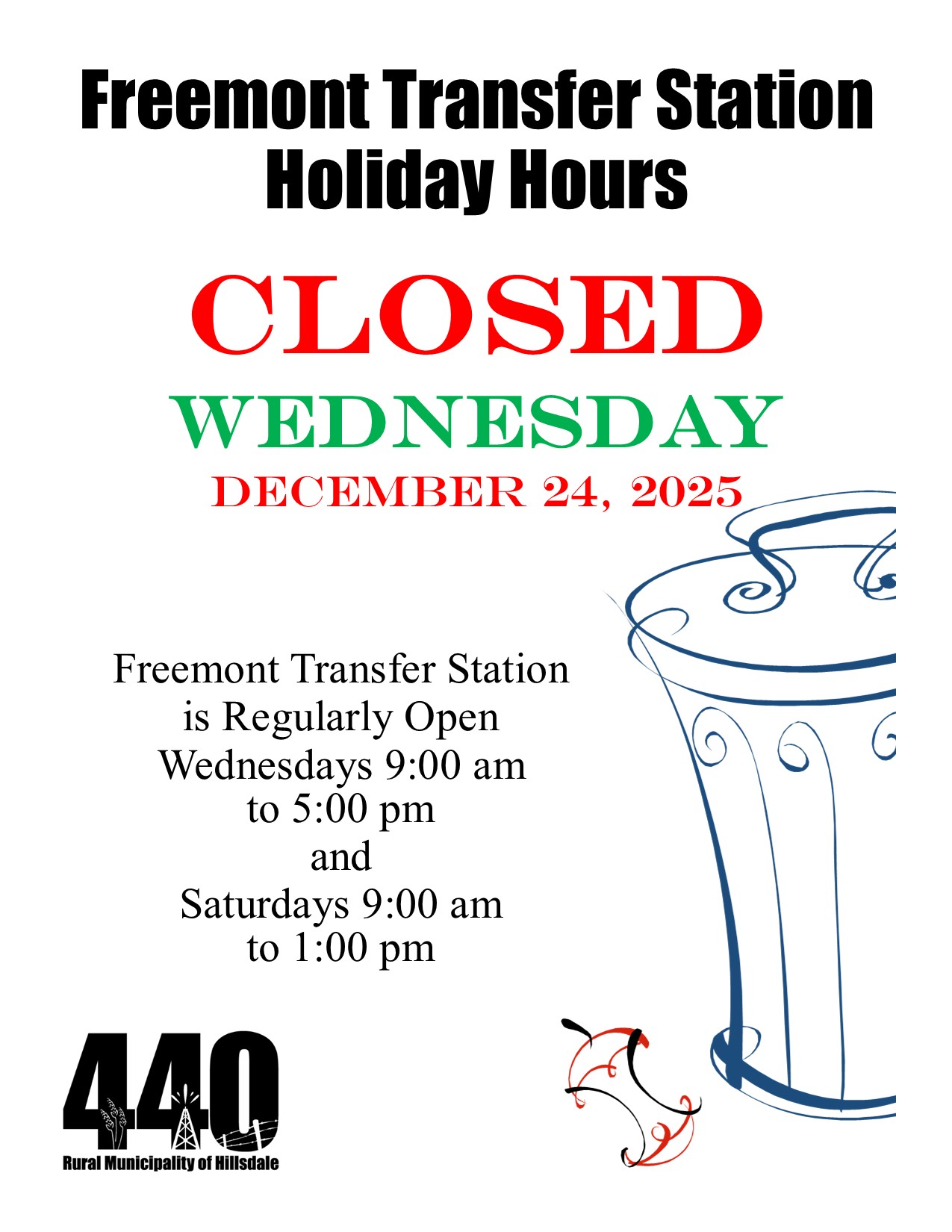 Transfer Station Closed